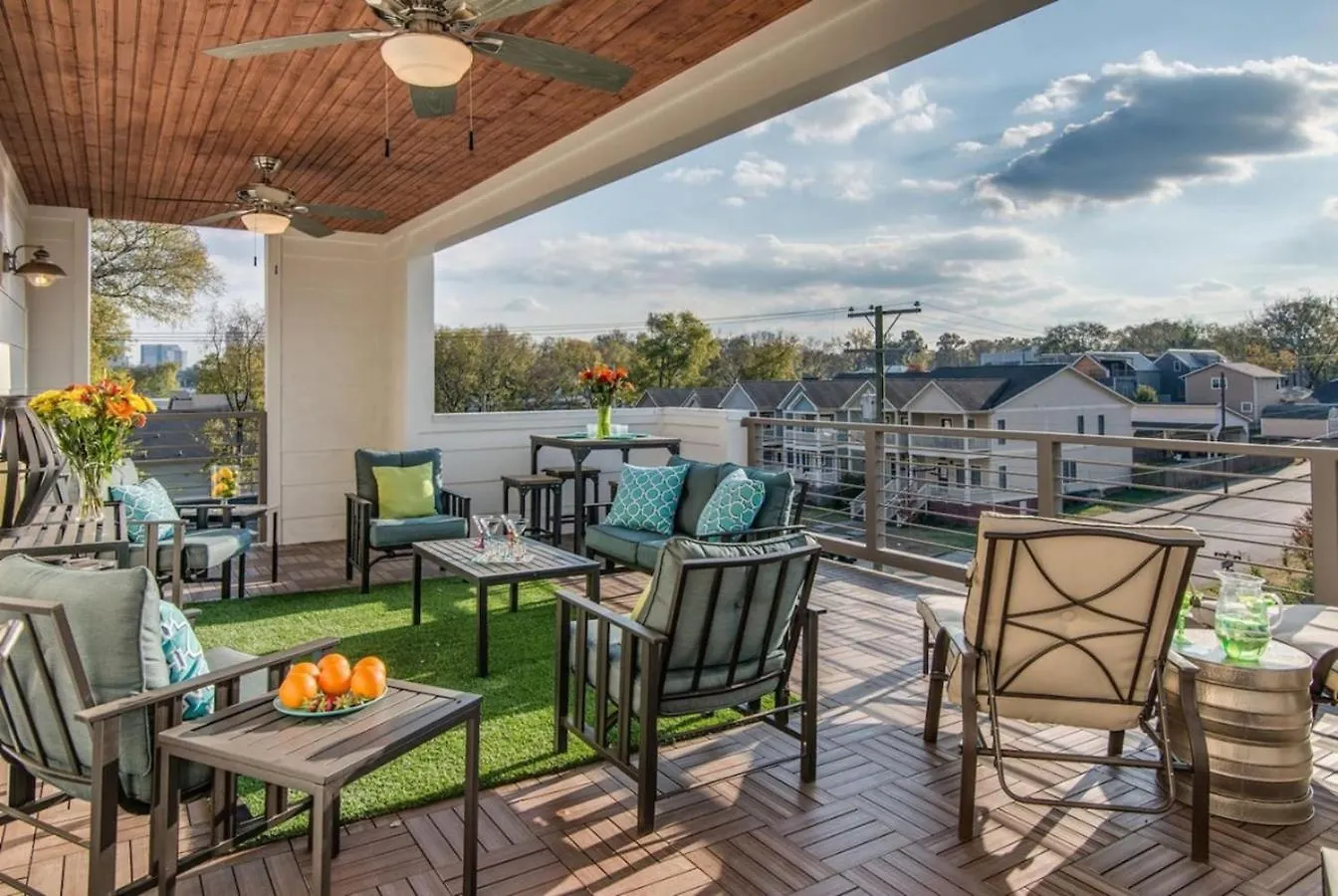 Nyaraló Downtown 10 Beds Game Room Hot Tub Roof Deck Nashville Amerikai Egyesült Államok